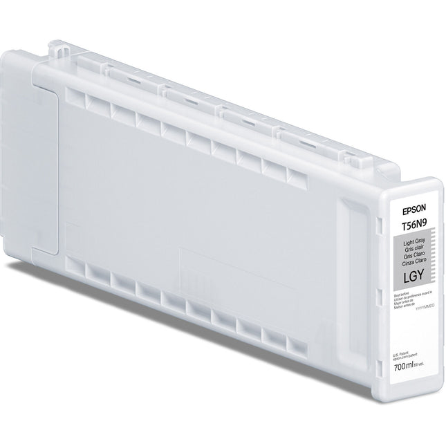 Cartucho de tinta Epson T56N UltraChrome PRO10 gris claro 700mL para impresoras fotográficas SureColor 24" y 44"