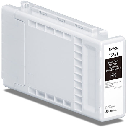 Epson T56S Cartucho de Tinta Negro Foto UltraChrome PRO10 350 mL para Impresora Fotográfica de Gran Formato