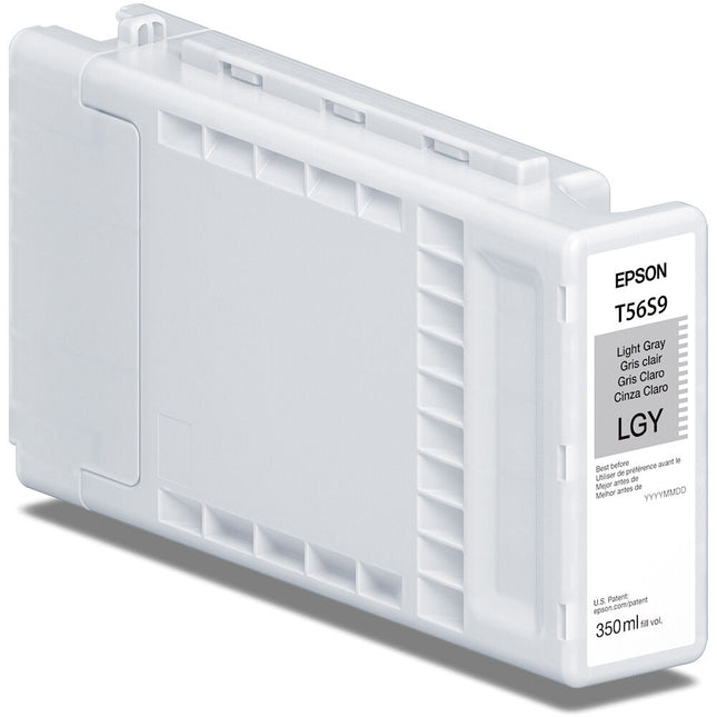 Cartucho Epson T56S Gris Claro UltraChrome PRO10 350 mL para impresora fotográfica amplia