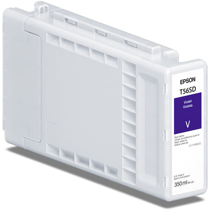 Epson T56S Cartucho de tinta UltraChrome PRO10 Violet 350 mL para impresoras fotográficas SureColor P7370 y P9370