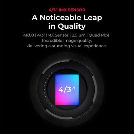 YoloLiv YoloCam S7 Cámara Streaming Doble Lente 15mm y 25mm f1.7 Kit Completo Creator