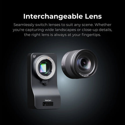 YoloLiv YoloCam S7 Cámara UHD 4K60 para Streaming con Kit de Estudio