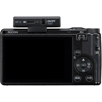 Ricoh GF-2 Flash Externo Manual GN 9.8 Batería USB-C Recargable