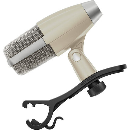 Sennheiser MD 421 KOMPAKT Micrófono Dinámico Cardioide 30Hz-17kHz con Abrazadera para Batería
