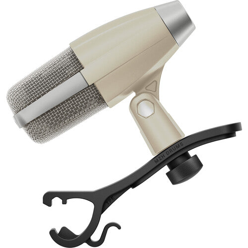 Sennheiser MD 421 KOMPAKT Micrófono Dinámico Cardioide 30Hz-17kHz con Abrazadera para Batería