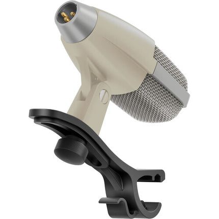 Sennheiser MD 421 KOMPAKT Micrófono Dinámico Cardioide 30Hz-17kHz con Abrazadera para Batería