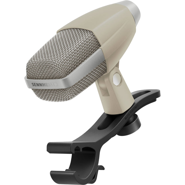 Sennheiser MD 421 KOMPAKT Micrófono Dinámico Cardioide 30Hz-17kHz con Abrazadera para Batería