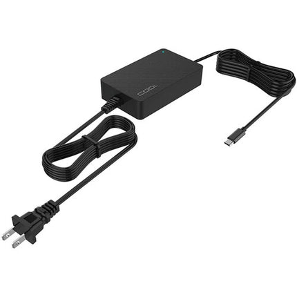 CODi Adaptador de corriente USB-C 90W con cable de alimentación AC