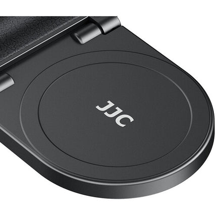 JJC Magnetic Phone Grip Negro Soporte con Mando a Distancia Bluetooth USB-C