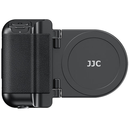 JJC Magnetic Phone Grip Negro Soporte con Mando a Distancia Bluetooth USB-C