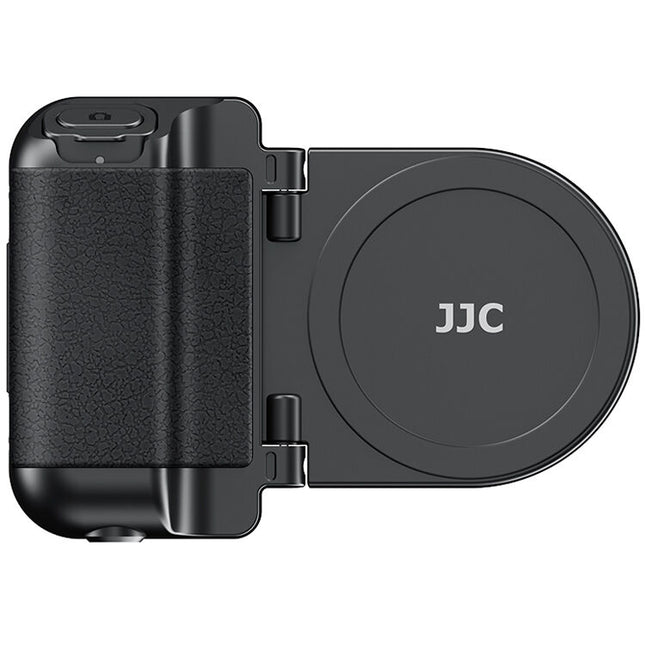 JJC Magnetic Phone Grip Negro Soporte con Mando a Distancia Bluetooth USB-C