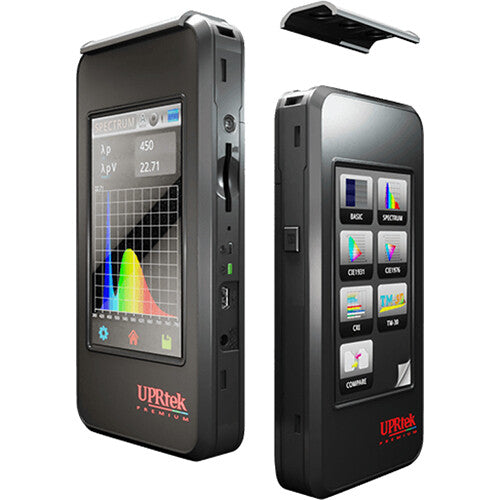 UPRtek MK350S Espectrómetro Manual Premium Rango 380-780nm Pantalla 4.3"