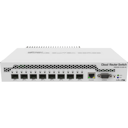 MikroTik CRS309-1G-8S+IN Switch de Red Gestionado 8 Puertos 10G SFP+ 1 Puerto Gigabit PoE