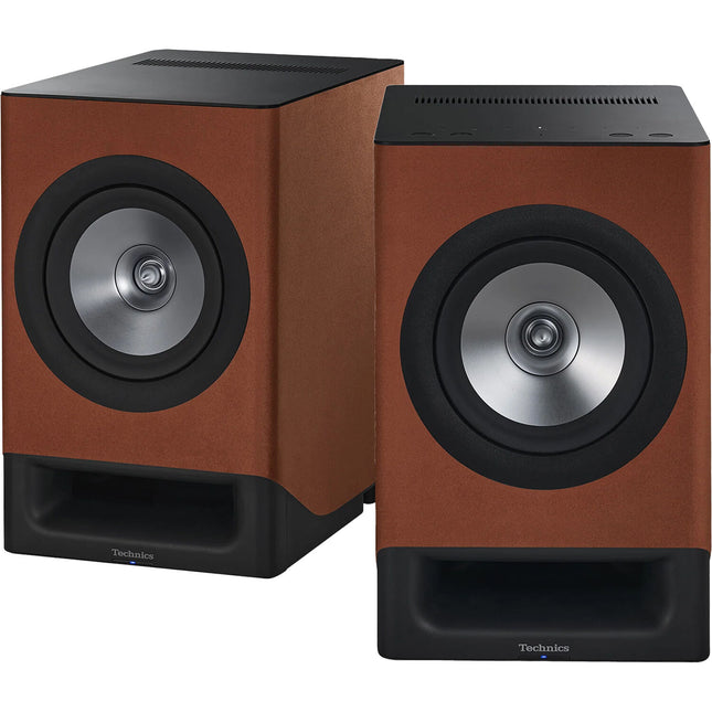 Technics SC-CX700 Altavoces Estantería Activos 2 Vías 60W Woofer 40W Tweeter Terracota