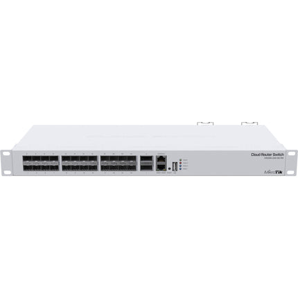 MikroTik CRS326-24S+2Q+RM Switch de Red Gestionado 24 Puertos 10G SFP+ 2 Puertos 40G QSFP+ Includes Kit de Montaje en Rack
