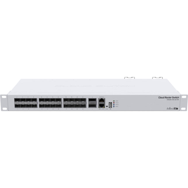 MikroTik CRS326-24S+2Q+RM Switch de Red Gestionado 24 Puertos 10G SFP+ 2 Puertos 40G QSFP+ Includes Kit de Montaje en Rack