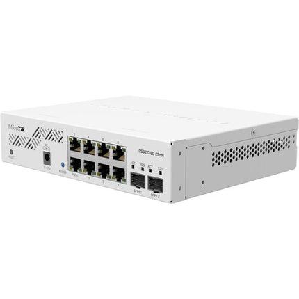 MikroTik CSS610-8G-2S+IN Switch Gestionado 8 Puertos Gigabit 2 Puertos 10G SFP+ Rack