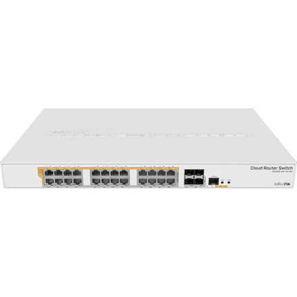 MikroTik CRS328-24P-4S+RM Switch Router Gigabit 24 Puertos PoE+ 450W Fuente Rack