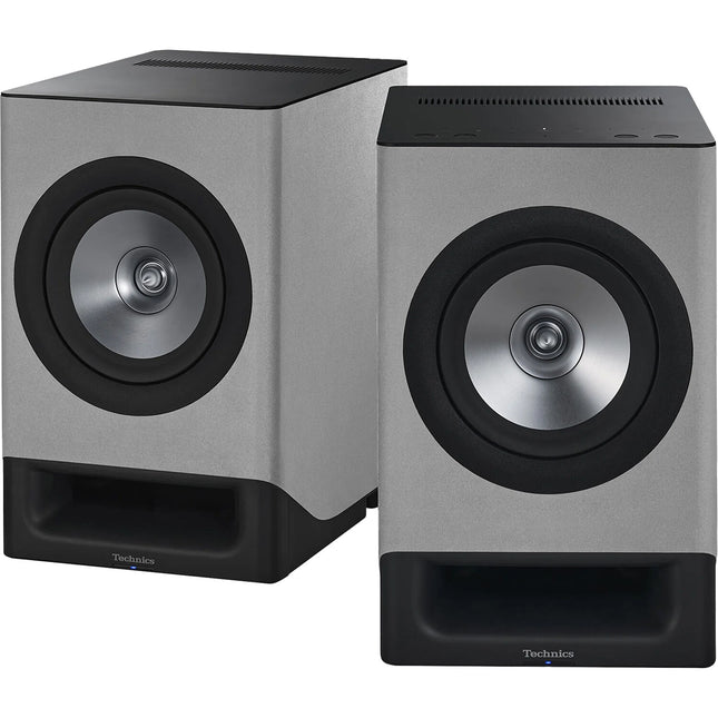 Technics SC-CX700 Altavoces Estantería Activos 2 Vías 60W 40W Silky Gray