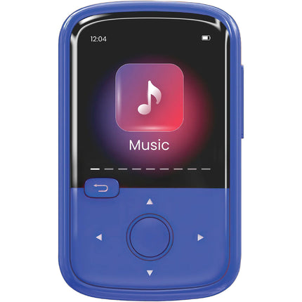 GreenTouch Klip Mini Reproductor Multimedia Digital 64GB Pantalla 1.7 Pulgadas Azul