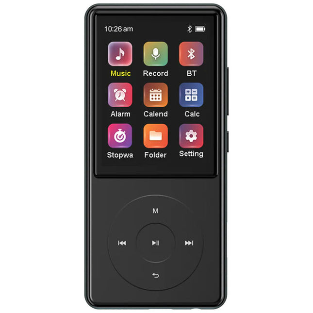 GreenTouch Six Reproductor Multimedia Digital 128GB Pantalla 2.8 Negro