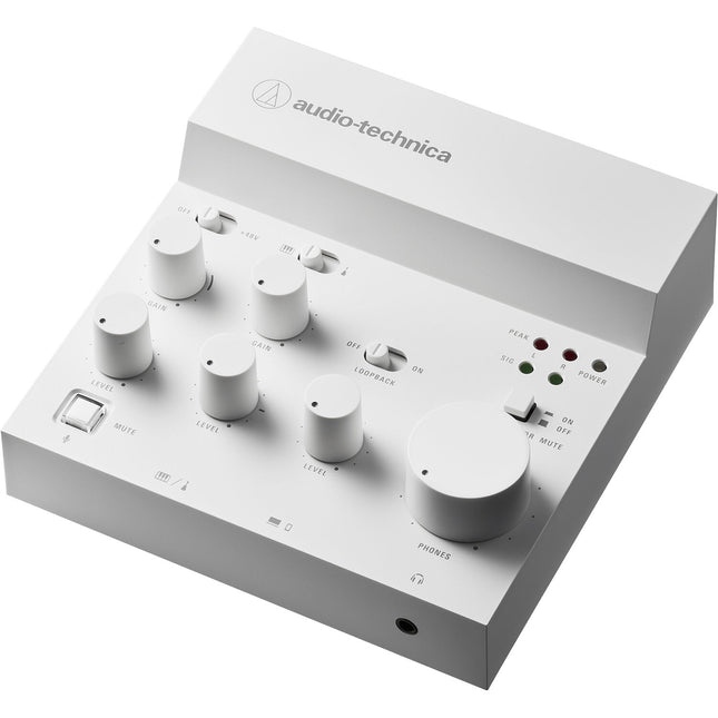 Audio-Technica AT-UMX3 Mezclador USB para Streaming 3 Canales USB-C