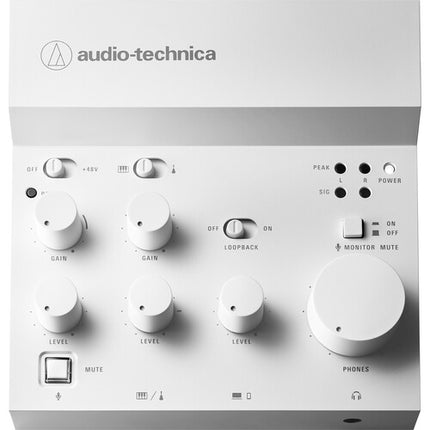Audio-Technica AT-UMX3 Mezclador USB para Streaming 3 Canales USB-C