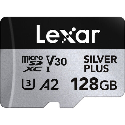 Lexar 128GB microSDXC Profesional UHS-I Clase 10 V30 con Adaptador SD