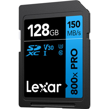 Lexar 128GB Tarjeta de Memoria SDXC UHS-I 150MB/s Clase 10 PRO