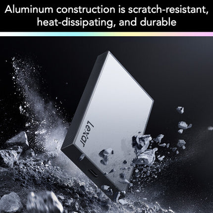 Lexar 2TB Professional Workflow SSD portátil 2000 MB/s USB-C 3.2 Gen 2x2