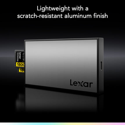 Lexar Professional Workflow Lector de Tarjetas SD UHS-II Doble Ranura USB-C 10 Gb/s
