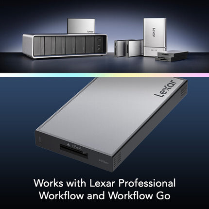 Lexar Professional Workflow Lector de Tarjetas CFexpress 4.0 USB-C 40 Gb/s
