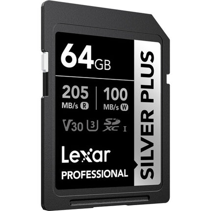 Lexar 64GB SDXC UHS-I Tarjeta de Memoria 205MB/s Velocidad de Lectura