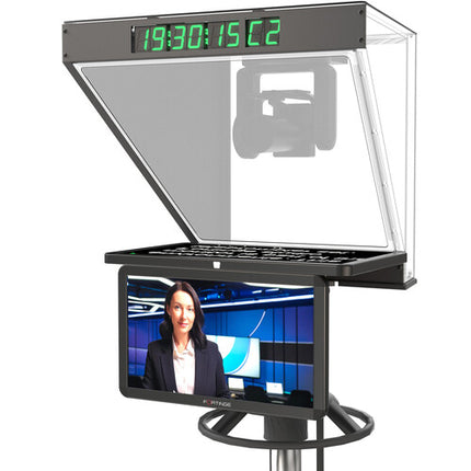 Fortinge ROBO Teleprompter para Estudio 24 Pulgadas Brillo 1000 cd/m²