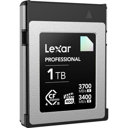 Lexar 1TB Professional DIAMOND CFexpress 4.0 Tarjeta de Memoria 3700 MB/s Lectura 3400 MB/s Escritura