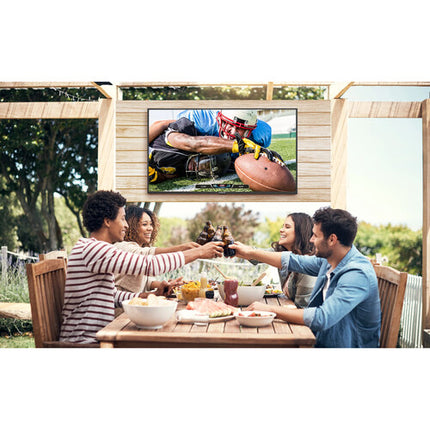 NEPTUNE Partial Sun 55" TV LED 4K HDR Smart Exterior con Montaje Giratorio