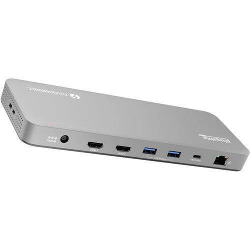 Plugable TBT-UDM Estación de acoplamiento Thunderbolt 4 13 en 1 con 2 HDMI 40 Gb/s 240W