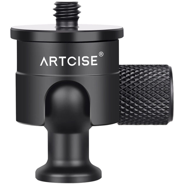 ARTCISE IB18-1 Mini Rótula Metal Soporta 4 kg Incluye Adaptador