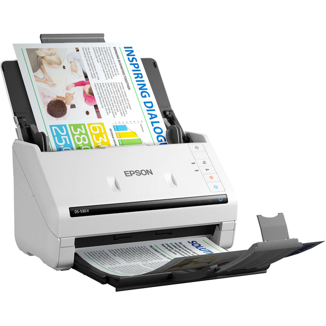 Epson DS-530 II Escáner de Documentos Dúplex Color 70 ipm 600 dpi USB 3.0