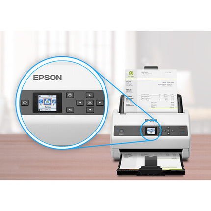 Epson DS-870 Escáner Documental Dúplex Color 65 ppm 600 dpi TAA