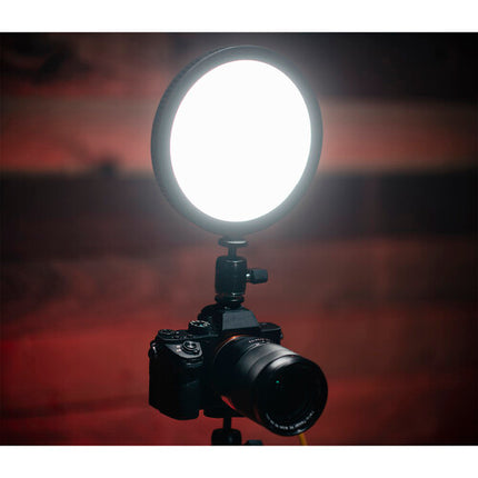 ikan HomeStream Luz LED Bicolor para Cámara 6 Pulgadas 262 Lux 3200-5600K con Estuche y Montura