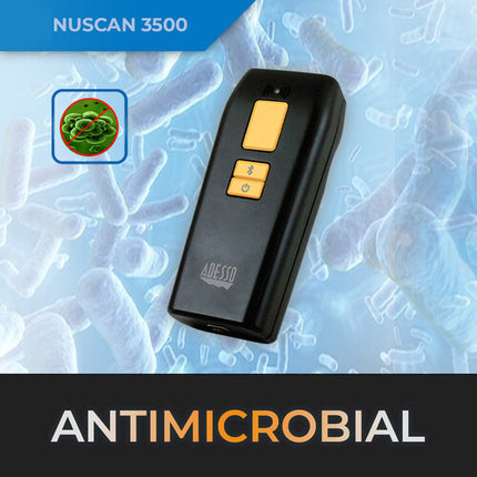 Adesso NuScan 3500 Escáner Código de Barras Inalámbrico 700mAH 10m Alcance
