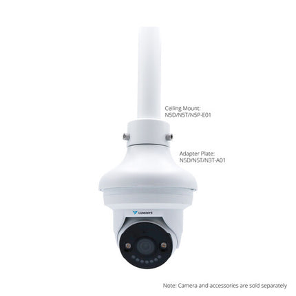Luminys N3T-8BA2 LumiLightBand Cámara Torreta IP 8MP 3840x2160 2.8mm 111° IP67