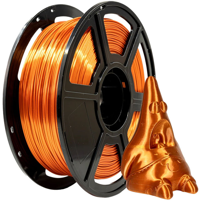 FlashForge Filamento PLA Seda 1.75mm 2.2 lb Cobre Temperatura 374-464°F