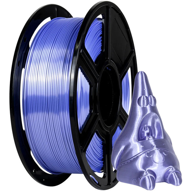 FlashForge Filamento PLA Seda 1.75mm 2.2 lb 374-464°F Violeta