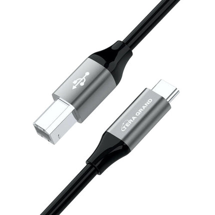 Tera Grand Cable USB-C a USB-B 2.0 3 metros 480 Mb/s con blindaje EMI