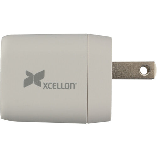 Xcellon Cargador de Pared USB-A 12W con Diseño Compacto Plegable Blanco