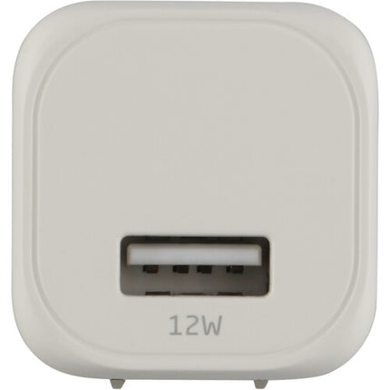 Xcellon Cargador de Pared USB-A 12W con Diseño Compacto Plegable Blanco