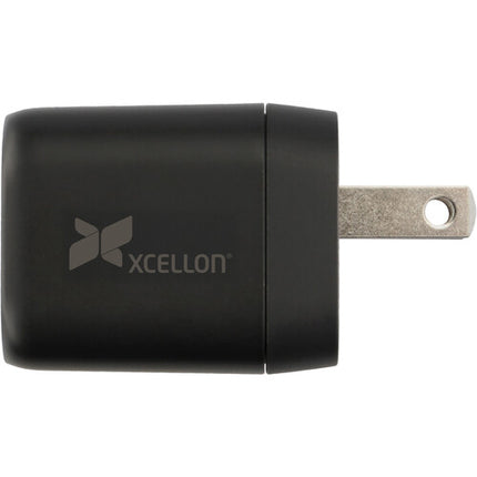 Xcellon Cargador de Pared USB-A 12W Compacto con Enchufe Plegable Negro