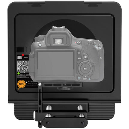 LENSGO TC7II teleprompter portátil para cámaras lentes 24 a 35mm con control remoto